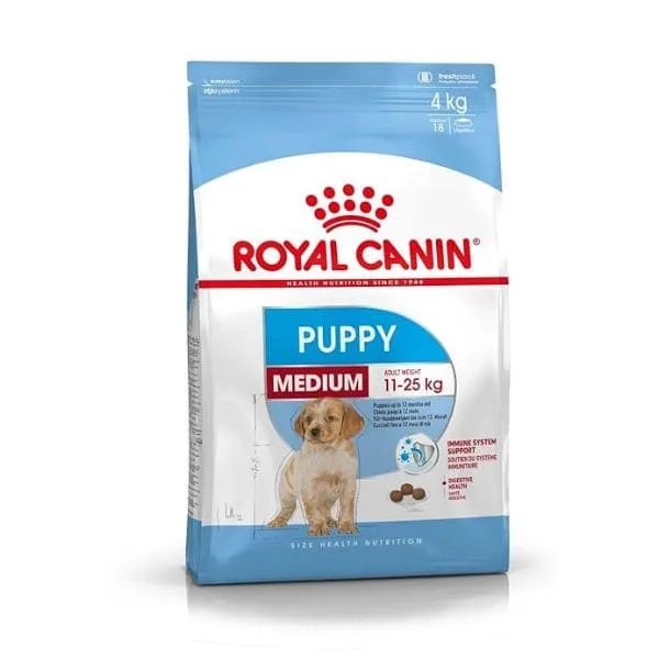 Royal Canin Digestive Care Puppy Food bag for sensitive stomachs.